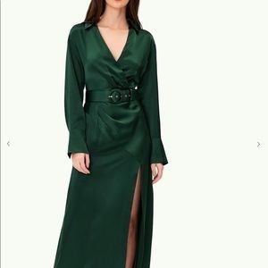 NICHOLAS Green Maxi Dress